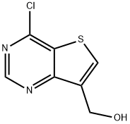 (4-chlorothieno[3,2-d]pyrimidine-7-yl)methanol 结构式