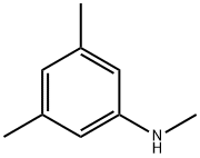 N-甲基-3,5-二甲基苯胺 结构式