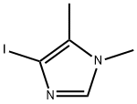 4-碘-1,5-二甲基-1H-咪唑 结构式