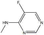 5-氟-N-甲基嘧啶-4-胺 结构式
