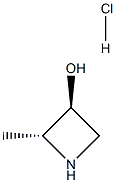 TRANS-2-METHYLAZETIDIN-3-OL HYDROCHLORIDE 结构式