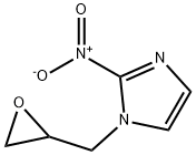 1-(2,3-EPOXYPROPYL)-2-NITROIMIDAZOLE 结构式