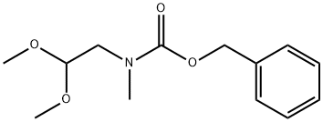 2,2-二甲氧基乙基氨基甲酸苄酯 结构式