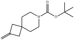 tert-butyl 2-methylidene-7-azaspiro[3.5]nonane-7-carboxylate 结构式