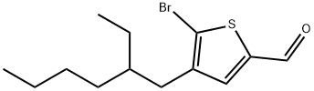 5-溴-4-异辛基-2-噻吩甲醛 结构式