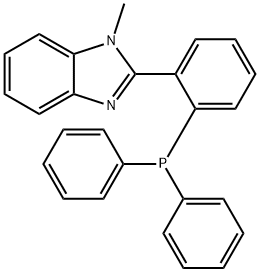 1-METHYL-2-(2-DIPHENYLPHOSPHINOPHENYL)-1H-BENZOIMIDAZOLE 结构式