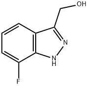 (7-氟-2H-吲唑-3-基)甲醇 结构式