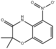 2,2-二甲基-5-硝基-2H-苯并[B][1,4]噁嗪-3(4H)-酮 结构式