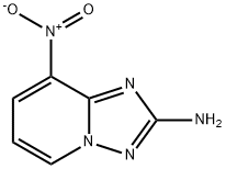 2-氨基-8-硝基-[1,2,4]三唑并[1,5-A]吡啶 结构式