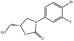 (S)-3-(4-bromo-3-fluorophenyl)-5-(hydroxymethyl)oxazolidin-2-one?