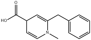 2-Benzyl-1-methyl-1,4-dihydropyridine-4-carboxylic acid 结构式