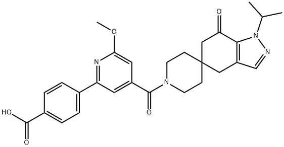 化合物PF-05221304 结构式
