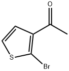 1-(2-Bromothiophen-3-yl)ethanone 结构式