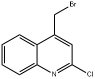 4-(溴甲基)-2-氯喹啉 结构式