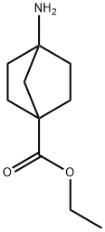 4-氨基双环[2.2.1]庚烷-1-甲酸乙酯 结构式