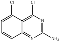 4,5-二氯-2-喹唑啉胺 结构式