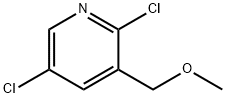 2,5-二氯-3-(甲氧基甲基)吡啶 结构式