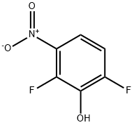 2,6-二氟-3-硝基苯酚 结构式