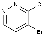 4溴3氯—哒嗪 结构式