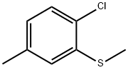 2-氯-5-甲基苯甲硫醚 结构式