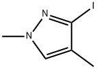 3-IODO-1,4-DIMETHYL-1H-PYRAZOLE 结构式