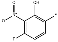 2,5-二氟-6-硝基苯酚 结构式