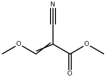Methyl Methoxymethylenecyanoacetate 结构式