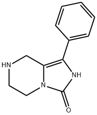 1-phenyl-5,6,7,8-tetrahydroimidazo[1,5-a]pyrazin-3(2H)-one 结构式