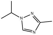 1-ISOPROPYL-3-METHYL-1H-1,2,4-TRIAZOLE 结构式