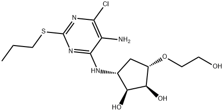 替卡格雷杂质J 结构式