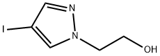2-(4-碘-1H-吡唑-1-基)乙醇 结构式