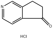 6,7-DIHYDRO-5H-CYCLOPENTA[C]PYRIDIN-6-ONE HYDROCHLORIDE 结构式