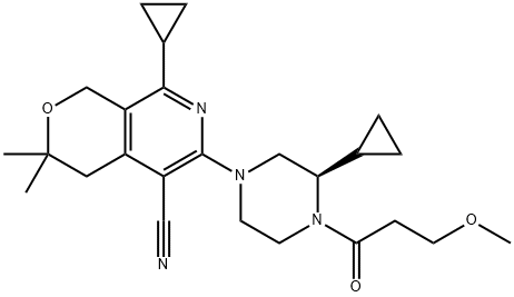 MUTANT IDH1-IN-4 结构式
