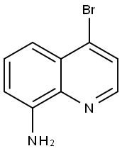 4-溴喹啉-8-胺 结构式