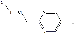 5-CHLORO-2-(CHLOROMETHYL)PYRIMIDINE HYDROCHLORIDE 结构式