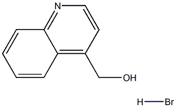 4-羟甲基喹啉氢溴酸 结构式