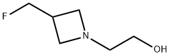 2-(3-(fluoromethyl)azetidin-1-yl)ethan-1-ol 结构式