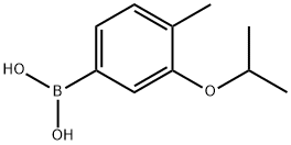 3-异丙氧基-4-甲基苯硼酸 结构式