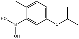 5-异丙氧基-2-甲基苯硼酸 结构式