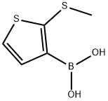 2-(甲硫基)噻吩-3-硼酸 结构式
