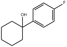 1-(4-FLUOROPHENYL)CYCLOHEXANOL 结构式