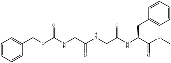 CARBOBENZYLOXYGLYCYLGLYCYL-L-PHENYLALANINE METHYL ESTER 结构式