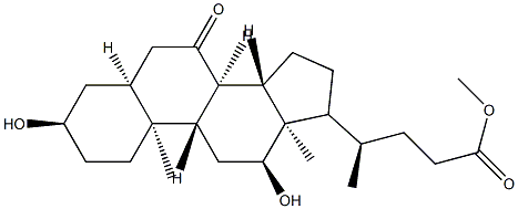 奥贝胆酸杂质25 结构式