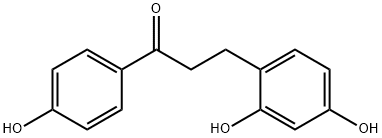 2,4,4'-三羟基二氢查尔酮 结构式