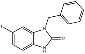 1-苄基-6-氟-1H-苯并[D]咪唑-2(3H)-酮 结构式