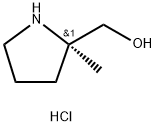 (R)-(2-METHYLPYRROLIDIN-2-YL)METHANOL HYDROCHLORIDE 结构式