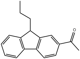 1-(9-PROPYL-9H-FLUOREN-2-YL)-ETHANONE 结构式