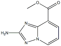 Methyl 2-amino-[1,2,4]triazolo[1,5-a]pyridine-8-carboxylate 结构式