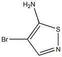 4-溴异噻唑-5-胺 结构式