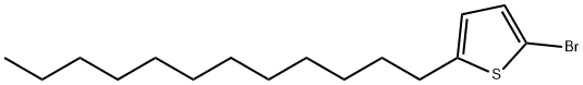 2-溴-5-十二烷基噻吩 结构式
